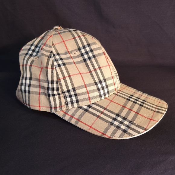 Classic Plaid Pattern Baseball Cap - Picture 6 of 6